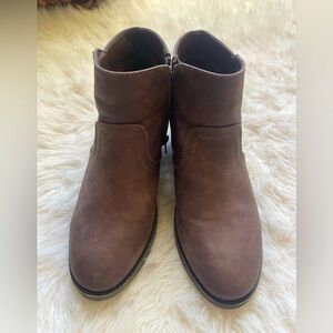 Maurices Dark Brown Ankle Booties